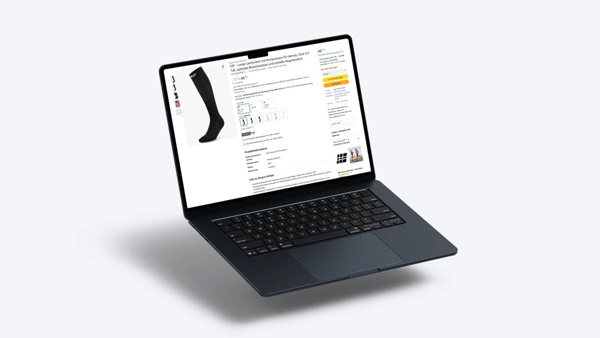 CEP Amazon listing